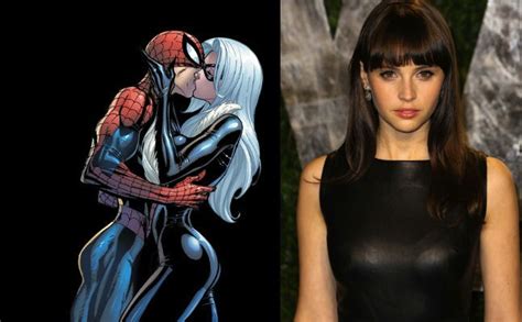 THE AMAZING SPIDER-MAN 2: Is Felicity Jones the Black Cat? Her Response ...