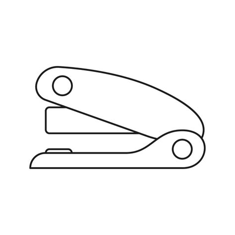 Stapler isolated on white background. Vector illustration 11217219 ...