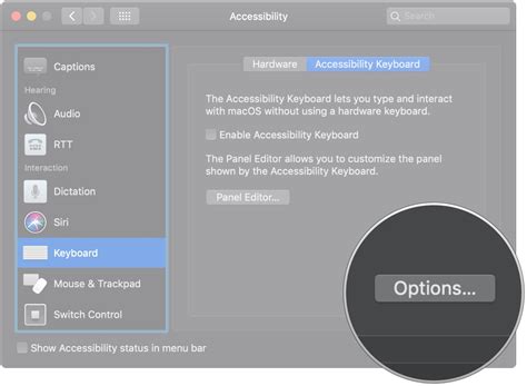 How to use Keyboard accessibility features on Mac | iMore