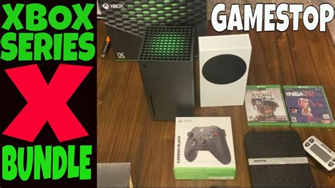 FINALLY Got a XBOX Series X BUNDLE from GameStop - Was it Worth it? + Unboxing and comparison ...