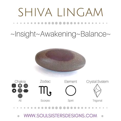 Shiva Lingam | Metaphysical Properties |Soul Sisters Designs