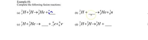 Chapters 31-32, Example #8 Nuclear fusion equations) - YouTube