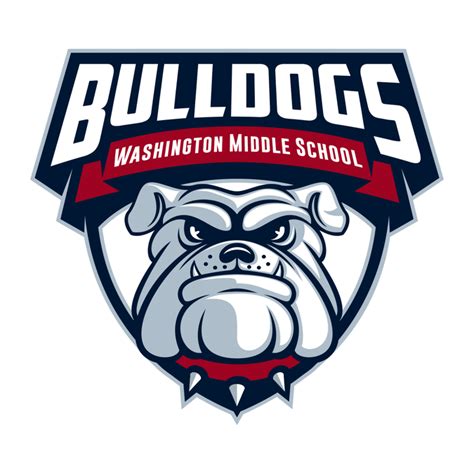 Design a cool bulldog for Washington Middle School! | Logo design contest