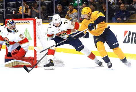 Florida Panthers spoil Nashville Predators' special night... again ...