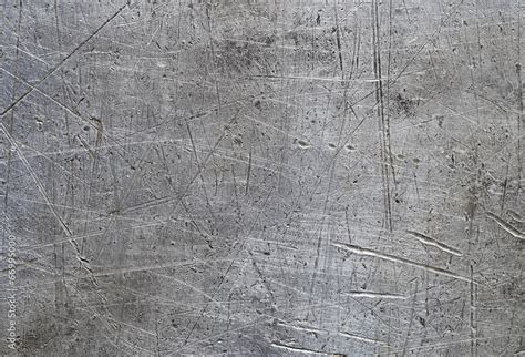 Scratched metal texture Stock Photo | Adobe Stock