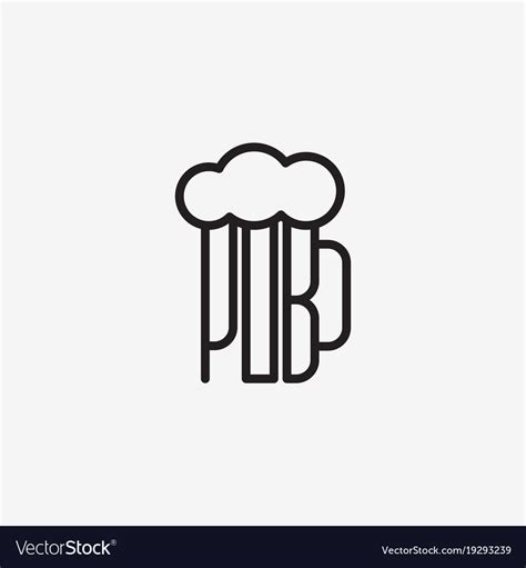 Pub logo Royalty Free Vector Image - VectorStock