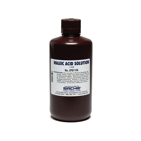 Maleic Acid Solution | Chemical Latent Development | Forensic Supplies ...