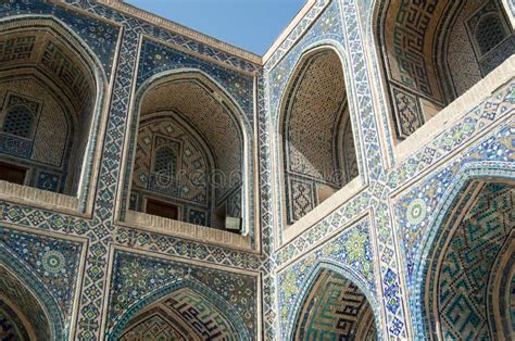 The Architecture of Ancient Samarkand Stock Photo - Image of house ...