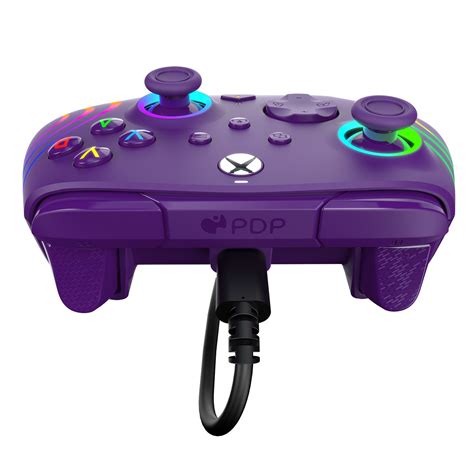 Xbox Series X|S & PC Purple Afterglow Wave Wired Controller