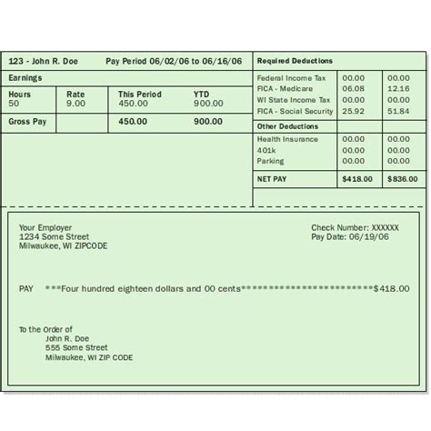 Direct Deposit Pay Stub Template - FREE DOWNLOAD | Excel templates business, Payroll template ...