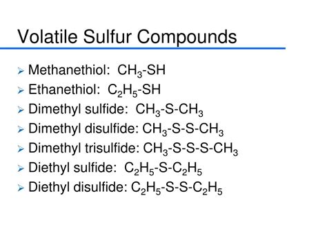 PPT - Sulfur Compounds in Wine PowerPoint Presentation, free download - ID:152829