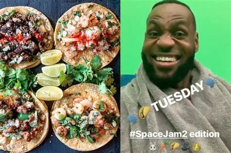 Watching LeBron James Enthusiastically Celebrate Taco Tuesday Every Week Is The Best Thing On ...