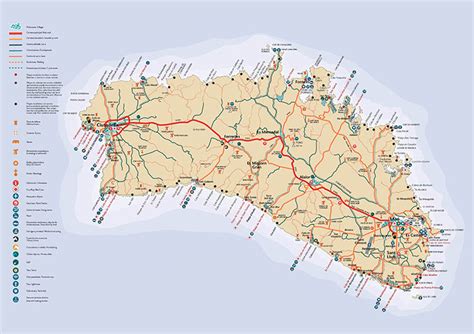 Map of Menorca | Discovering Menorca