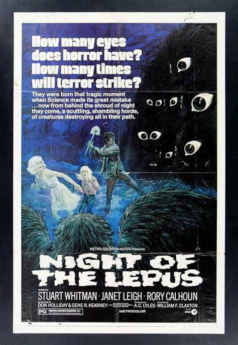 NIGHT OF THE LEPUS * 1SH HORROR ORIG MOVIE POSTER 1972 at Amazon's ...