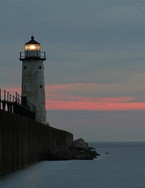 Manistee Lighthouse 2 Photograph by Allan Lovell - Fine Art America