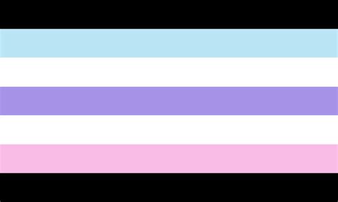 The Androgyne or Androgynous pride flag. Description will be in the comments: : r/PanLesbian