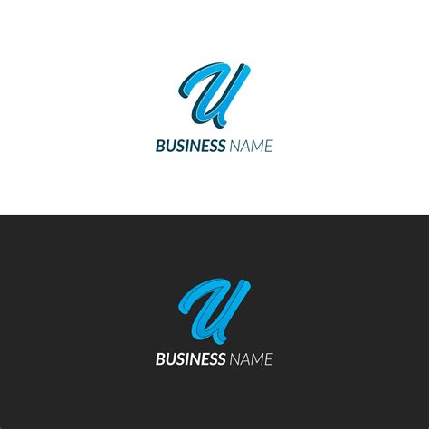 U Business Logo Design Vector Illustration 10557341 Vector Art at Vecteezy