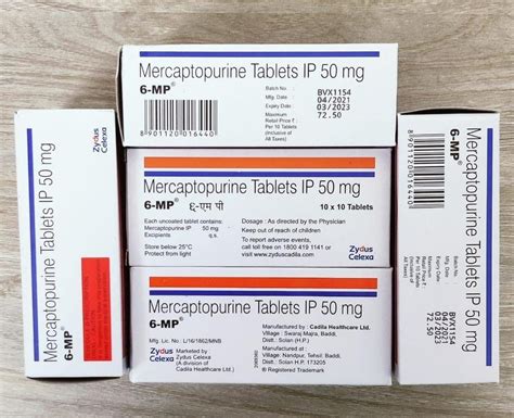 6 Mp Mercaptopurine 50mg Tablets at Rs 55/stripe | SHIVAJI NAGAR | Nagpur | ID: 25220130930