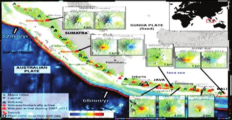 The map of volcanoes distribution in Java and Sumatera Island... | Download Scientific Diagram