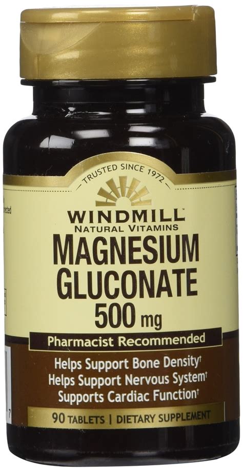 MAG-G (Magnesium Gluconate) 500 Mg 100 Tablets By Cypress ...