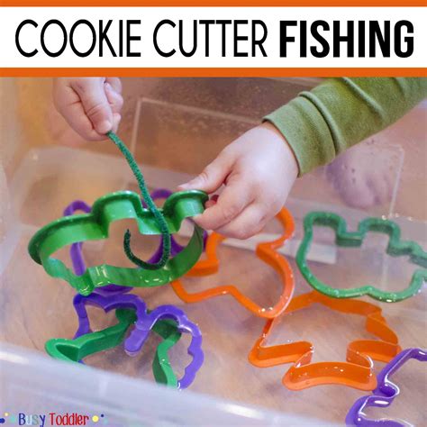 Cookie Cutter Fishing Game - Busy Toddler