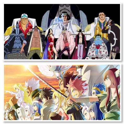 One Piece world government vs Fairy Tail guild | Anime Amino