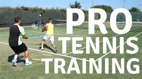 Professional Tennis Training Drills with Top Tennis Training - YouTube