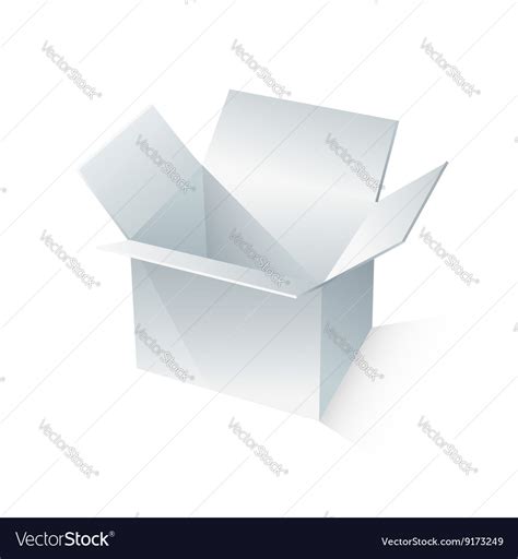 White box packaging Royalty Free Vector Image - VectorStock