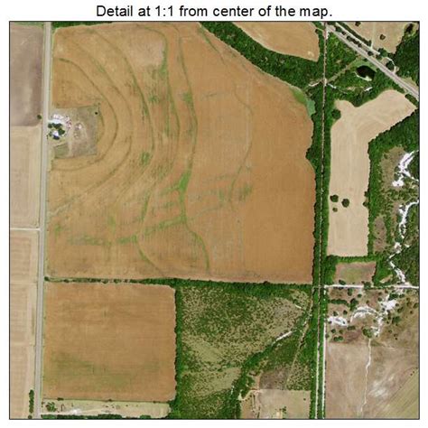 Aerial Photography Map of Whitewright, TX Texas