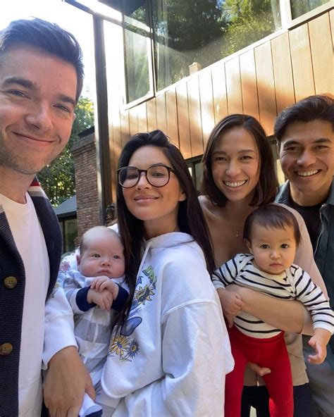 Olivia Munn, John Mulaney's baby plays with Henry Golding's kid