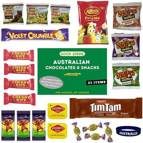 Best of Australia Chocolate & Snack Box - Most Popular Australian ...