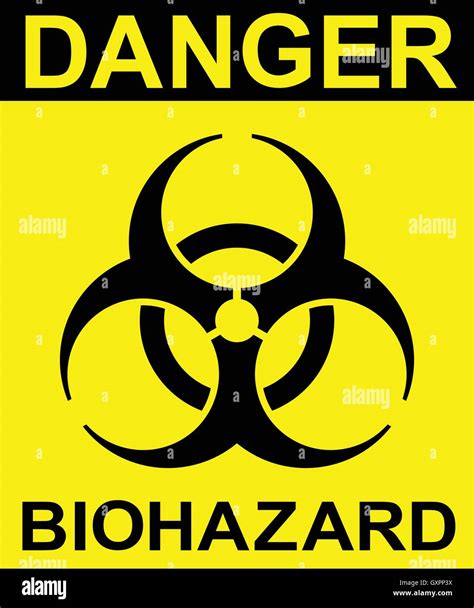 International biohazard danger sign, biohazard danger symbol, vector illustration Stock Vector ...