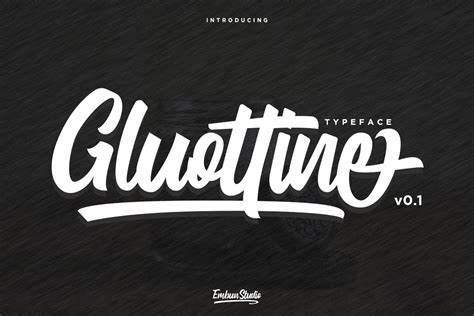 Free Gluottine Modern Calligraphy Font – Free Design Resources