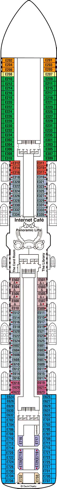 Coral Princess Deck Plans: Ship Layout, Staterooms & Map - Cruise Critic