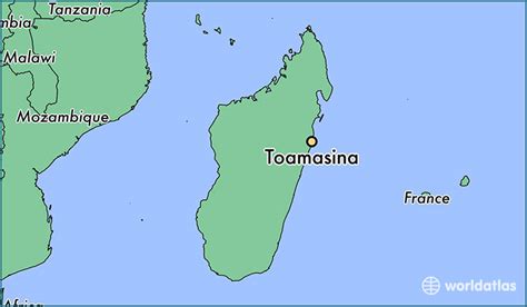 Where is Toamasina, Madagascar? / Toamasina, Atsinanana Map - WorldAtlas.com