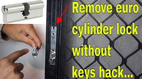 How To Remove Lock Core Without Key Guide For Diyers