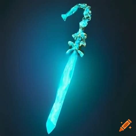Turquoise crystal fairy wand
