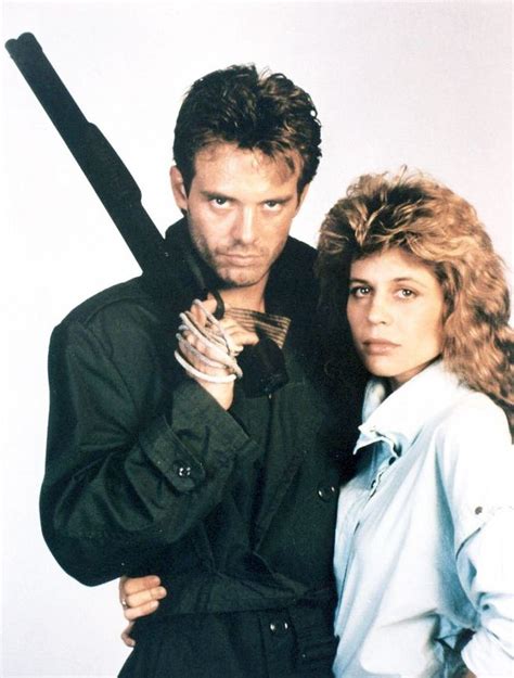 Michael Biehn and Linda Hamilton for The Terminator, 1984. Via http ...