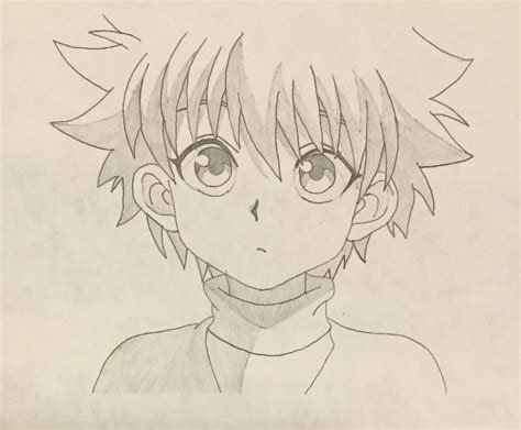 Gon And Killua Drawing Outline