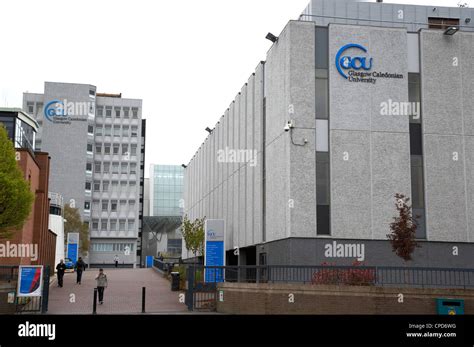 Glasgow Caledonian University campus Scotland UK Stock Photo - Alamy