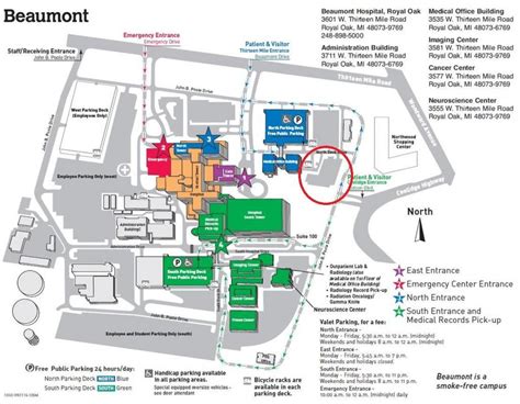 Beaumont hospital map - Map of Beaumont hospital (Ireland)