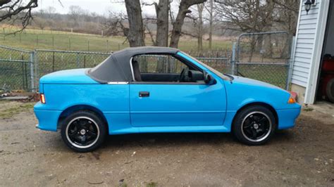 1992 GEO METRO CONVERTIBLE SUZUKI SWIFT TRANSFORMATION for sale - Geo ...