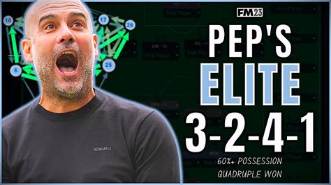 Pep Guardiola's NEW 3241 | AMAZING FM23 Results | Tactical Analysis