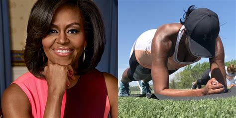 Michelle Obama Shows Off Her Toned Physique As She Hosts A Weekend Bootcamp