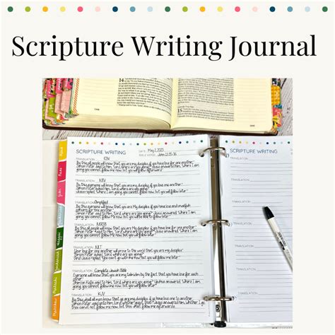 Scripture Writing Journal - Digital – Bible Study Collective