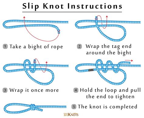 How to Tie a Slip Knot