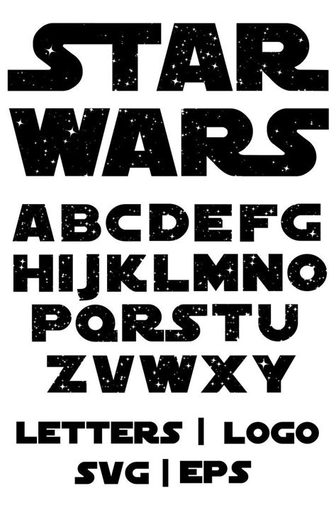 20+ Star Wars Font PNG