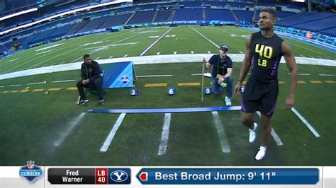 Fred Warner 2018 NFL Combine | Fred Warner, performance | All-Pro Fred ...