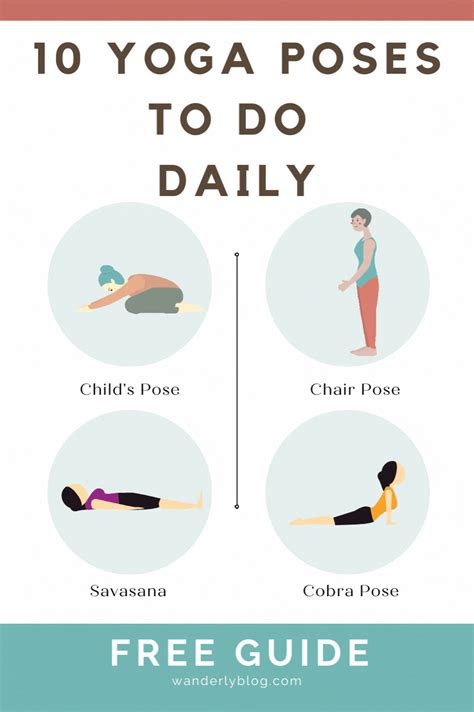 the 10 yoga poses to do daily