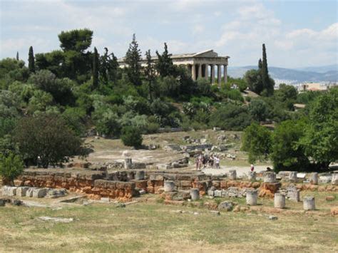 Ancient Market in Athens Greece